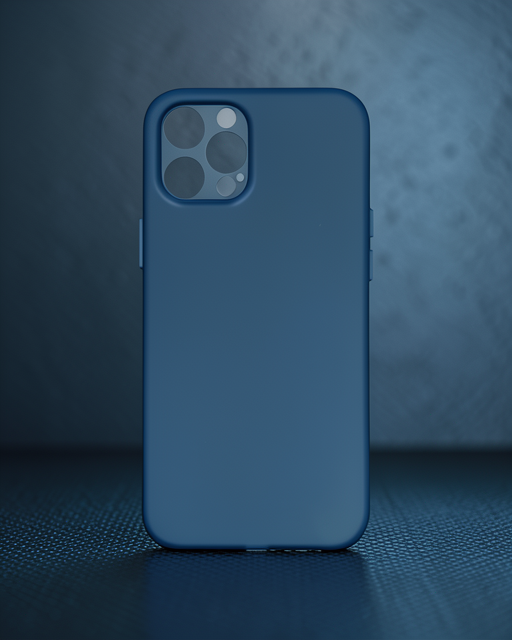 Apple İphone 12 Pro Max Kılıf Pp Ultra İnce Kapak - Mavi