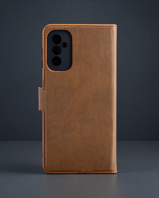 Samsung Galaxy M52 5g Kılıf Trend S Plus Kapaklı Kılıf - Taba