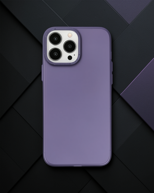 Apple İphone 14 Pro Max Kılıf Modos Metal Kapak - Mor