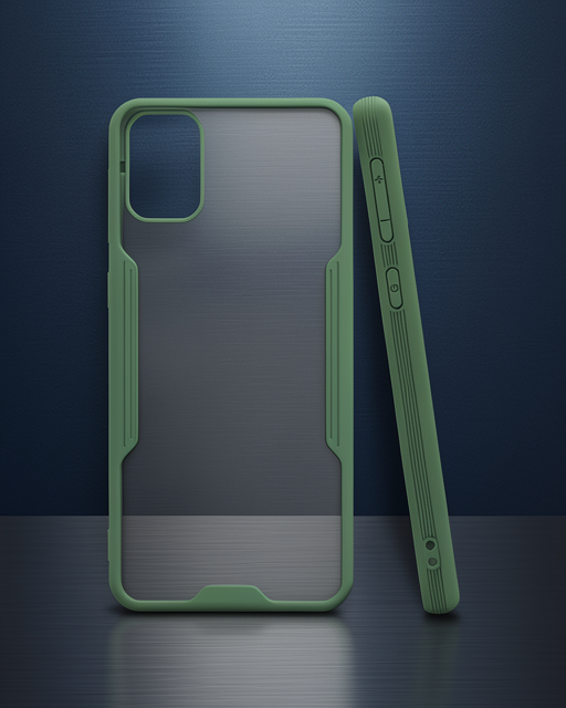 Samsung Galaxy M31 Kılıf Platin Silikon - Yeşil