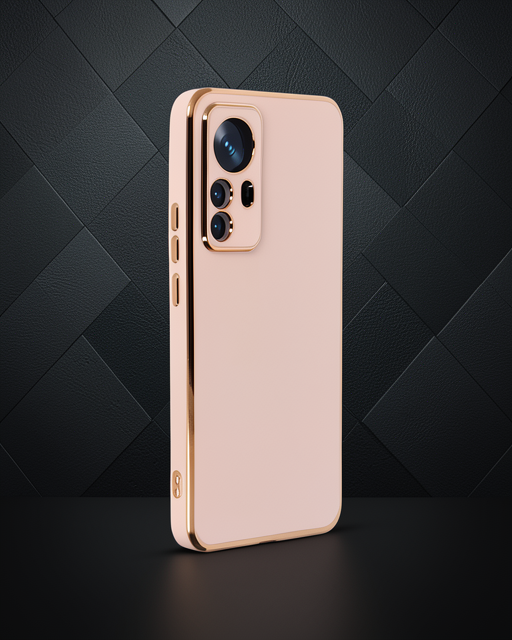 Xiaomi Mi 12t Pro Kılıf Volet Silikon - Pembe