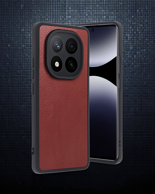 Xiaomi Redmi Note 14 Pro 5g Kılıf Aras Deri Kapak - Pudra