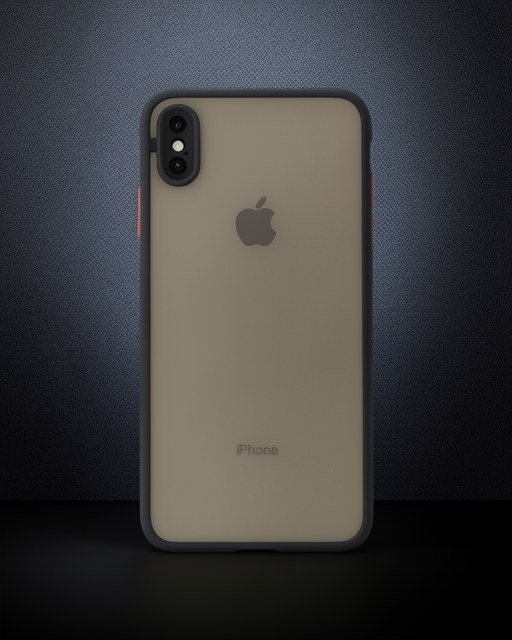 Apple İphone Xs Max Kılıf Montreal Silikon Kapak - Siyah