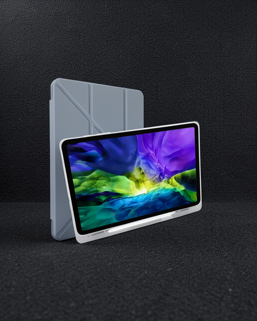 Samsung Galaxy P610 Tab S6 Lite 10.4 Kılıf Kalemlikli Mars Tablet Kılıfı - Lavender
