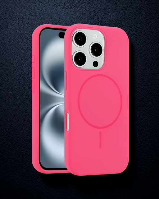 Joko Apple İphone 16 Pro Kılıf Jully Magsafe Kapak - Pembe