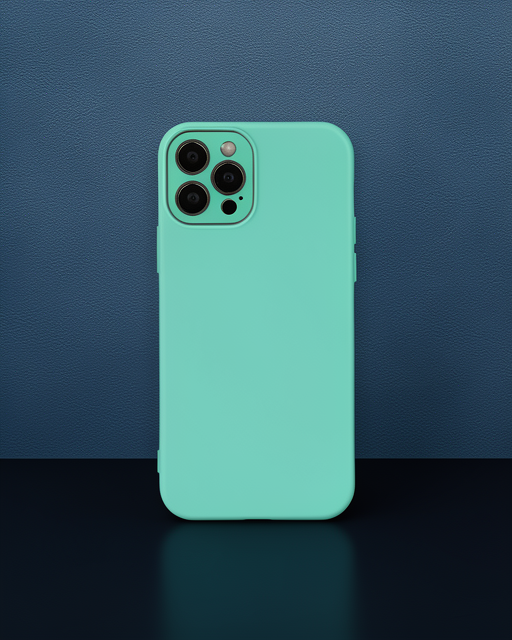 Apple İphone 12 Pro Max Kılıf Lansman Glass Kapak - Turkuaz