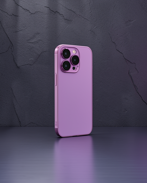 Apple İphone 14 Pro Kılıf Armada Lensli Kapak - Mor