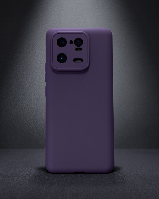 Xiaomi Mi 13 Pro Kılıf Nano İçi Kadife Silikon - Mor