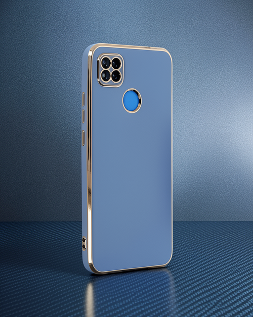 Xiaomi Redmi 9c Kılıf Volet Silikon - Mavi