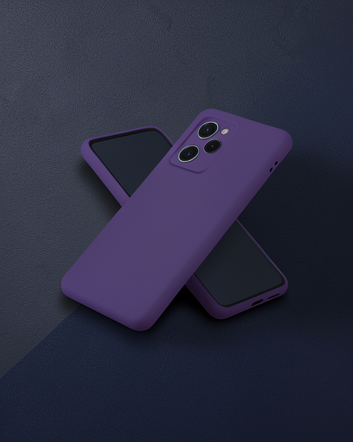 Xiaomi Poco X5 Pro 5g Nano İçi Kadife Silikon - Mor