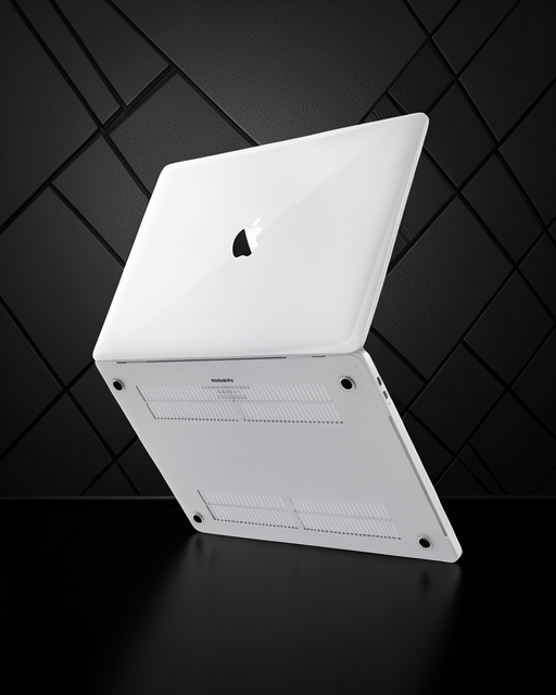 Apple Macbook Pro 14.2 2021 Macbook Buzlu Kapak - Şeffaf