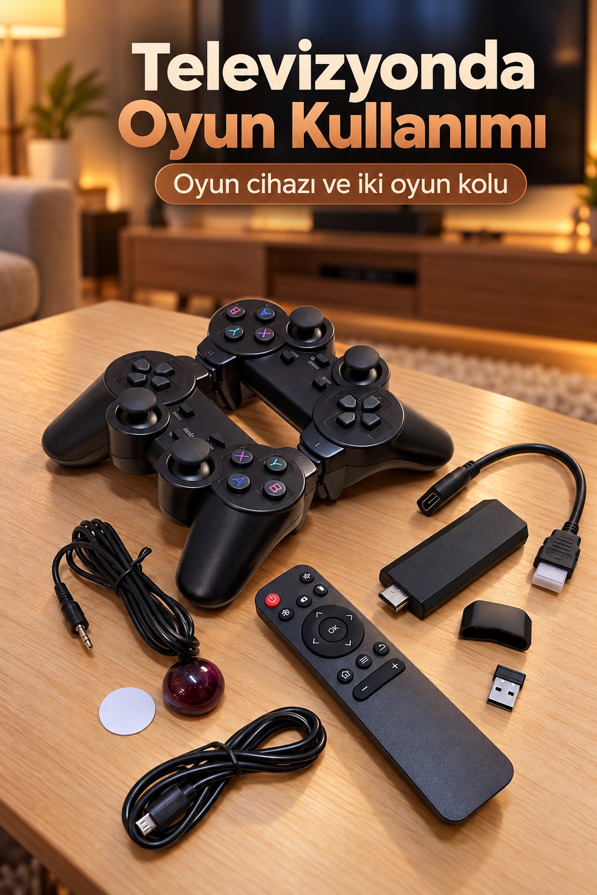 Çift Oyun Kollu Oyun Seti