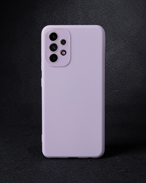 Samsung Galaxy A53 5g Kılıf Lansman Glass Kapak - Lila