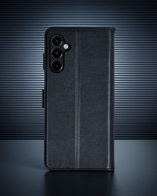 Samsung Galaxy A05s Kılıf Trend S Plus Kapaklı Kılıf - Siyah