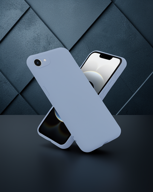 Apple İphone 16e Kılıf Nano İçi Kadife Silikon - Lila
