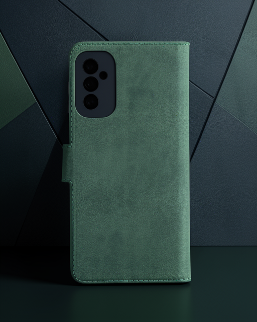 Samsung Galaxy M52 5g Kılıf Trend S Plus Kapaklı Kılıf - Yeşil