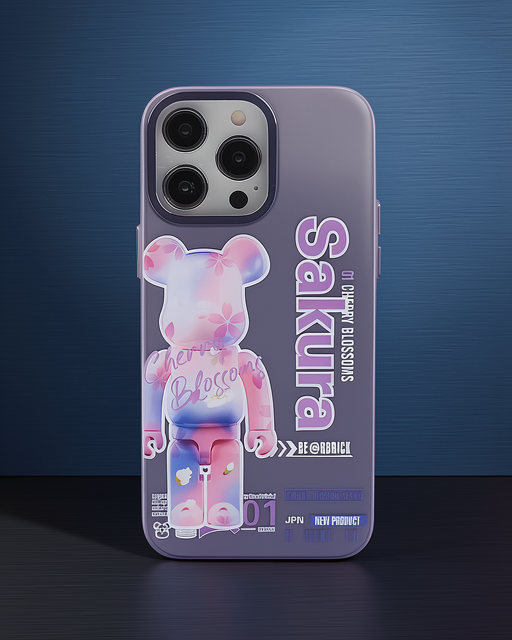 Apple İphone 14 Pro Kılıf Prada Desenli Kapak - Prada Mor - 1