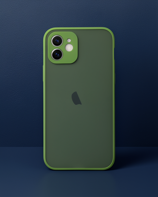 Apple İphone 12 Mini Kılıf Montreal Silikon Kapak - Açık Yeşil
