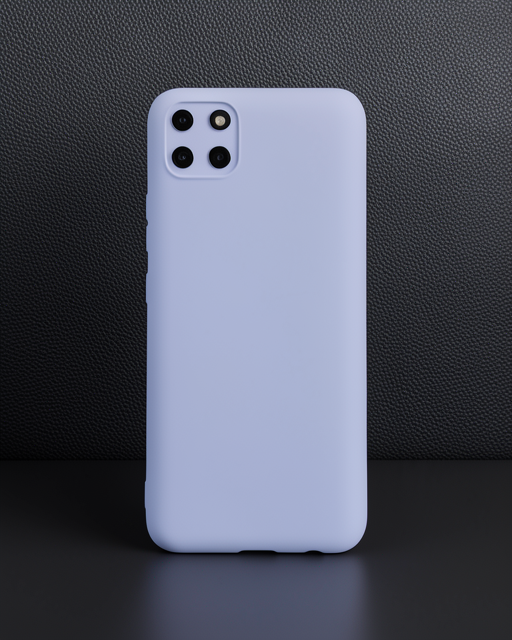 Realme C11 Kılıf Nano İçi Kadife Silikon - Lila