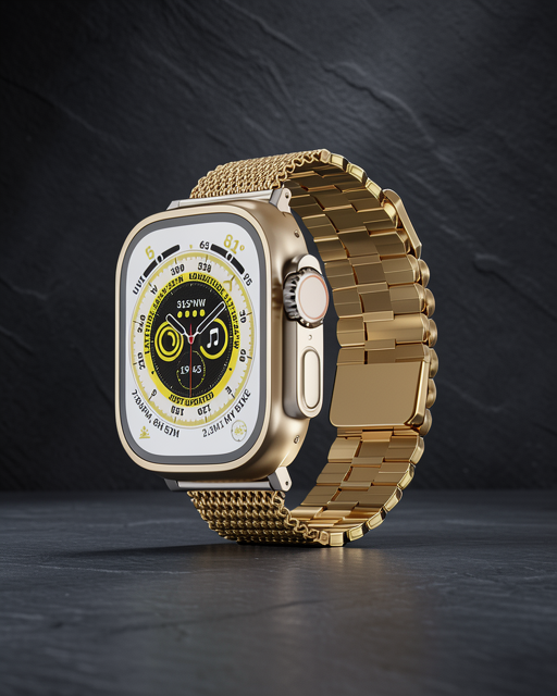 Apple Watch 38mm Ascend Metal Kordon (saat Değildir) - Gold