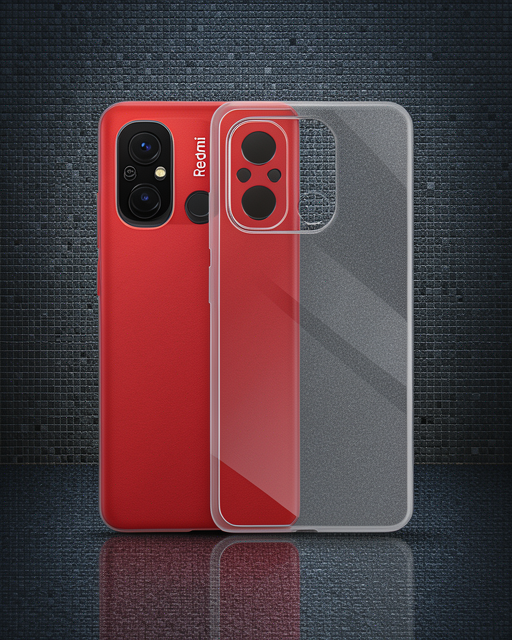 Xiaomi Redmi 12c Kılıf Lüx Şeffaf Silikon