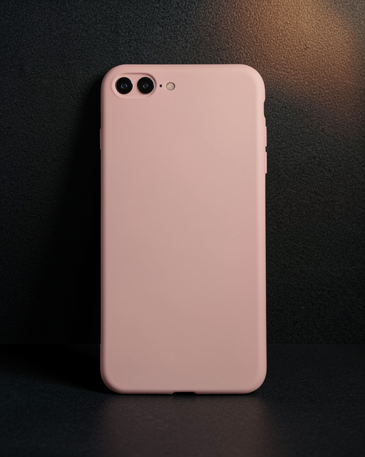 Apple İphone 7 Plus Kılıf First Silikon - Rose Gold
