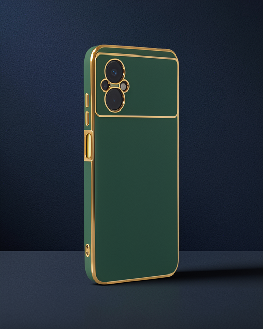 Xiaomi Poco M5 Kılıf Volet Silikon - Açık Yeşil