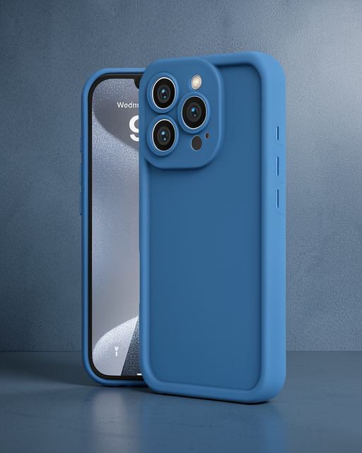 Apple İphone 16 Pro Kılıf Viera Silikon - Mavi