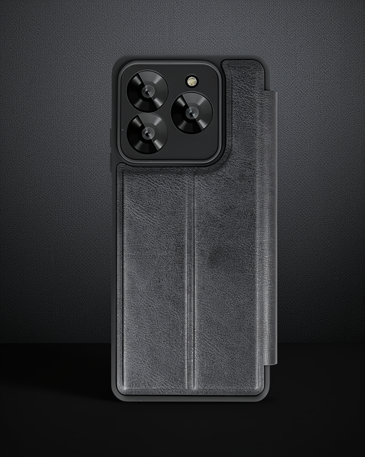 General Mobile Era 50 Kılıf Flip Cover - Siyah
