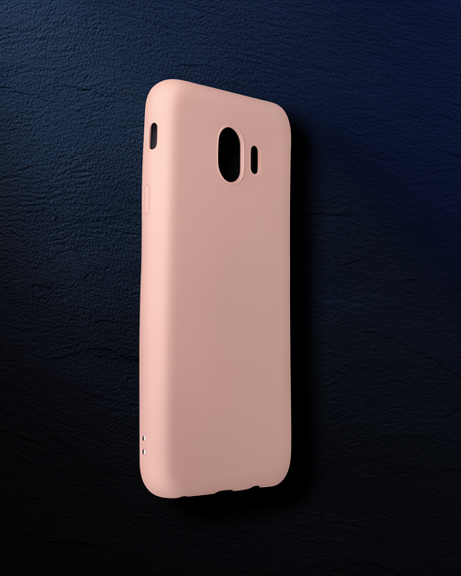 Samsung Galaxy J4 Kılıf First Silikon - Rose Gold