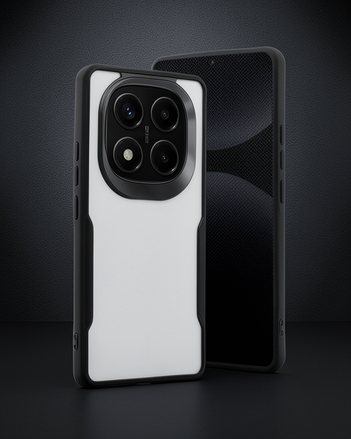 Xiaomi Redmi Note 14 Pro 5g Kılıf Boyi Silikon Kapak - Siyah