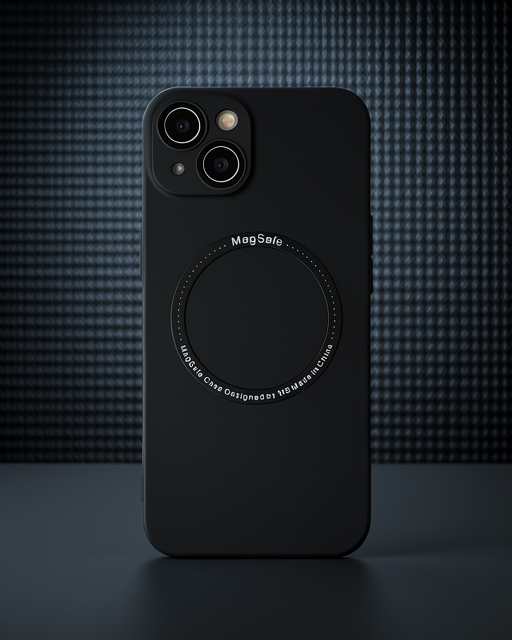 Apple İphone 14 Plus Kılıf Jack Magneticsafe Lens Silikon - Siyah
