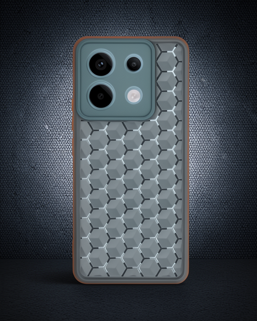 Xiaomi Redmi Note 13 Pro 5g Kılıf Petek Silikon Kapak - Koyu Yeşil