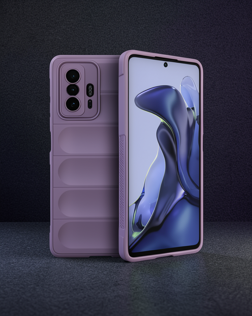 Xiaomi Mi 11t Kılıf Optimum Silikon - Mor