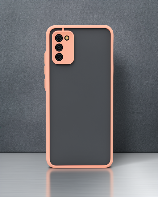 Samsung Galaxy A02s Kılıf Montreal Silikon Kapak - Pembe