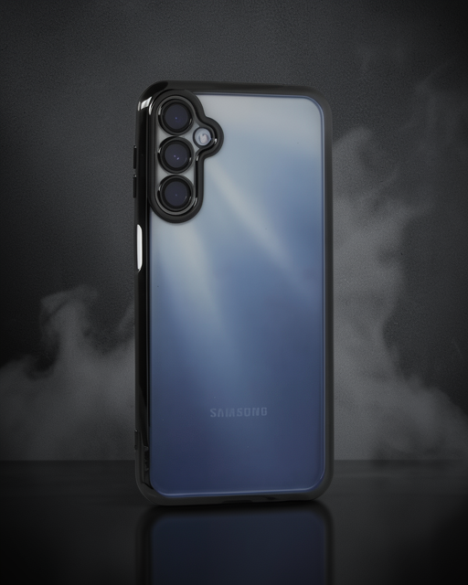Samsung Galaxy A55 5g Kılıf Razer Lensli Silikon - Siyah
