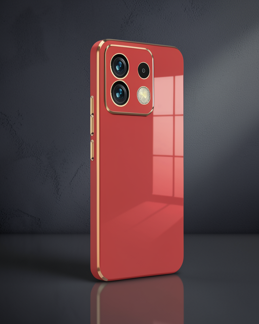 Xiaomi Poco M6 Pro 4g Kılıf Volet Silikon - Kırmızı