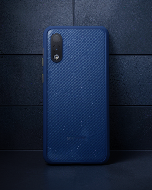 Samsung Galaxy A02 Kılıf Miami Şeffaf Silikon - Lacivert