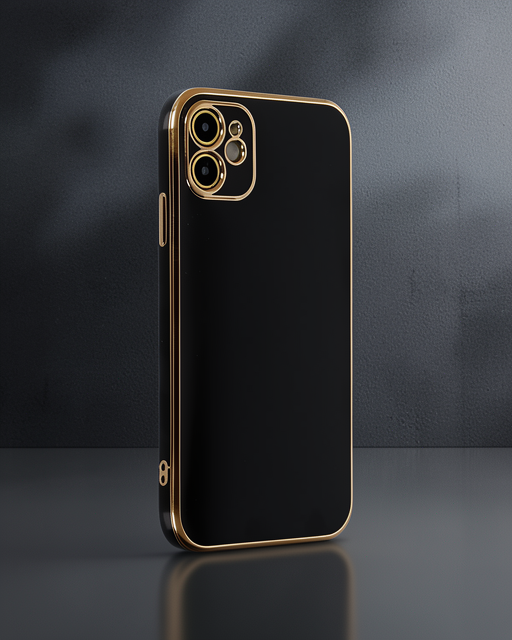 Apple İphone 12 Kılıf Volet Silikon - Siyah