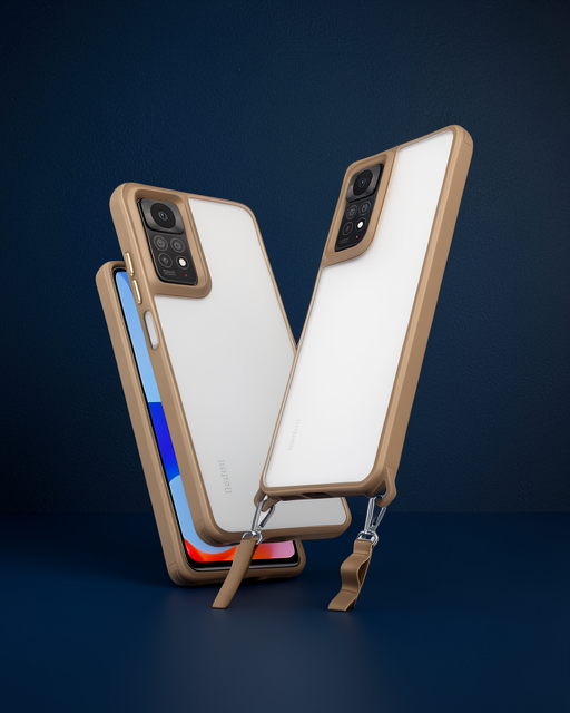 Xiaomi Redmi Note 11 Pro Kılıf Penta Silikon Kılıf - Çöl Titanyum