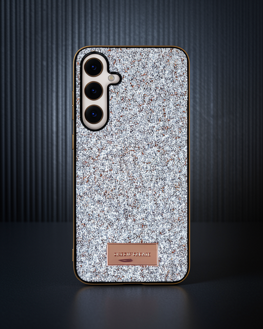 Onegif Samsung Galaxy A25 5g Bright Simli Kapak - Gold