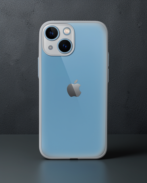 Apple İphone 15 Plus Kılıf Montreal Silikon Kapak - Gri