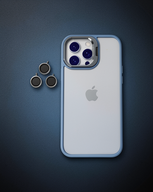 Joko Apple İphone 14 Pro Kılıf Roblox Lens Standlı Kapak - Sierra Blue