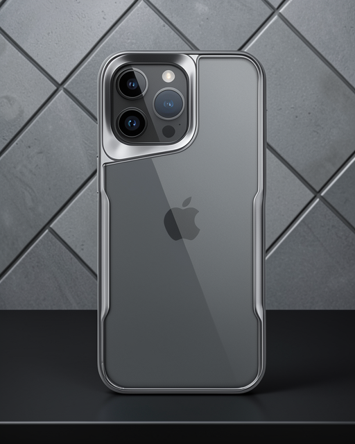 Apple İphone 14 Pro Max Kılıf Boyi Silikon Kapak - Titan Gri