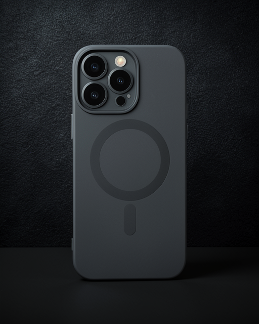 Apple İphone 13 Pro Kılıf Moshi Lens Magneticsafe Silikon - Siyah