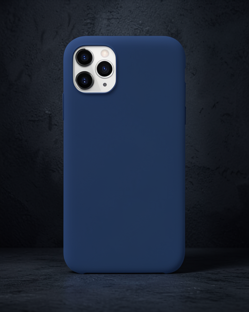 Apple İphone 11 Pro Kılıf Lansman Legant Silikon - Lacivert