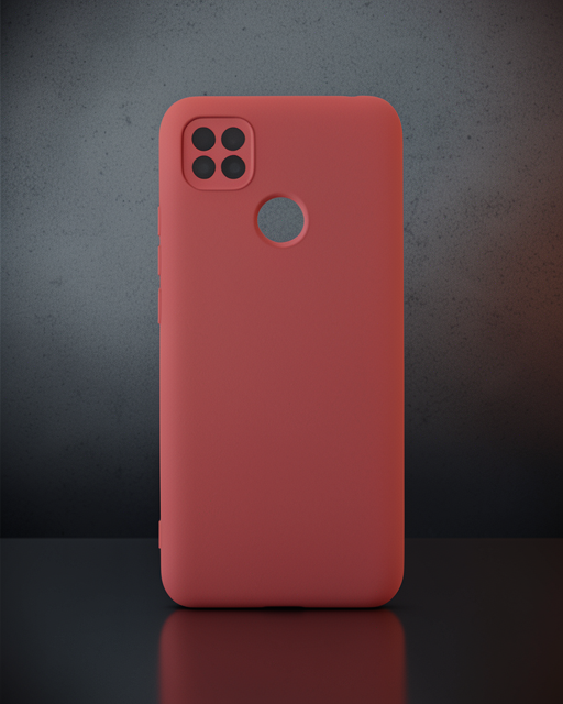 Xiaomi Redmi 9c Kılıf Nano İçi Kadife Silikon - Pudra