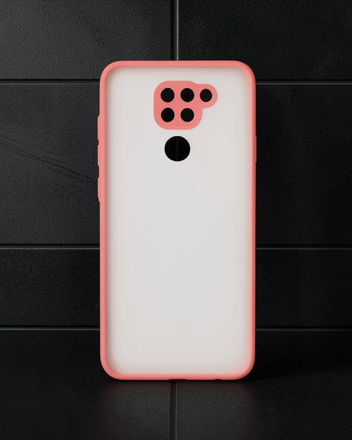 Xiaomi Redmi Note 9 Kılıf Montreal Silikon Kapak - Pembe