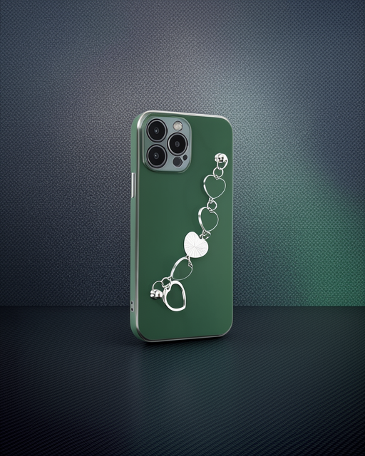 Apple İphone 14 Pro Kılıf Esila Silikon - Su Yeşili