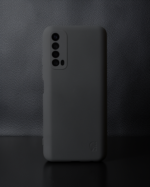 Huawei P Smart 2021 Kılıf Nano İçi Kadife Silikon - Siyah